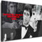 Myartstyle - Bilder Scarface 120 x 80 cm Leinwandbilder Xxl - 1 Teilige Wandbilder Film Popular Movies Kunstdrucke w-P-2020-035