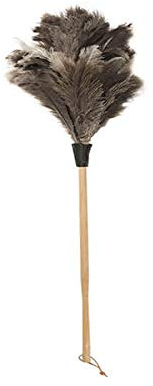 Ostrich Feather Duster Beech Handle 44Cm