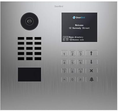 DoorBird D21DKH-V2-EP Video-Türer, Edelstahl