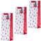 Hallmark Bottle Bags, Gift Bags for Presents, Pack of 3, Rainbow Trees Design, Red, Yellow, Blue