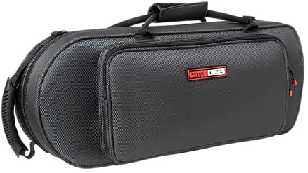 Gator Cases Adagio Series Shaped EPS Polyfoam Lightweight Case for Bb Trumpet; (GL-TRUMPET-S23)
