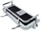 MYBO TV - EASY CLIP - Étagère de Douche Sans Perçage - Adaptabilité Universelle - Rangement Efficace - Praticité Maximale - Installation Facile sur Barre/Colonne de Douche - Durable - Noir & Chrome