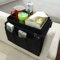 Sofa Armrest Tray Sofa Caddy Armchair Remote Control Holder Sofa Couch Caddy Pocket Organizer TV Organizer Sofa Organizer Bed Caddy with 6 Pockets For Magazine Phone TV Remote Game Controller Glasses