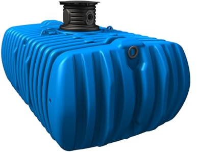 4rain Flat XL Flachtank-Paket 14000 Liter Haus-Premium - Regenwassertank Komplettsystem mit Pumpe, Zubehör, Nachhaltige Gartenbewässerung, Trinkwassernutzung