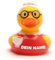 Duckshop Badeenten - personalisierbar (Ente Oma)