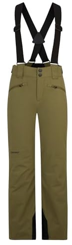 Ziener Unisex Kinder Ski-Hose/Schnee-Hose | wasserdicht, Träger, PFC frei Axi