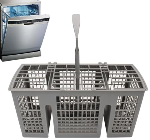 Dishwasher Basket Silverware - Dishwasher Cutlery Basket, Silverware Holder | Dishwasher Utensil Holder Replacement, Fits Knives Hotel Organizer Tray Caddy Rack for Fits Knives, Forks