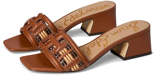 Sam Edelman Women's Waylon Heeled Sandal, Brown Multi, 4.5 UK