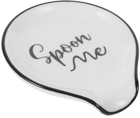 Cabilock Reposa Cucharas Cocina De Cerámica Soporte Utensilios Cocina para Cucharas, Soporte De Utensilios