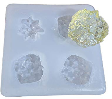Kristall Stein Gussform Handgemachte Handwerk Dekorationen Silikon Form Simulation Original Stein Epoxidharz Form