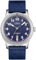 CIVO Uhren Herren Blau Militär: Analog Quarz Herrenuhr Militärzeit Wasserdicht Datum - Armbanduhr Herren Nylon Armband für Sport Outdoor
