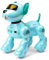 VATOS Roboter Hund für Kinder mit 2 Batterien,Programmierbarer Ferngesteuerte Roboterhund mit 17 Interaktiven Funktionen,Singender Tanzender Laufender Roboterhund Spielzeug Geschenk für Kinder 3-12
