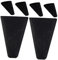 HOMSFOU 6pcs Dehydration Rack Silicone Feet Drying Mat for Kitchen Counter Air Fryer Racks Scratch Dishwasher Safe Heat Resistant Space Saving Design