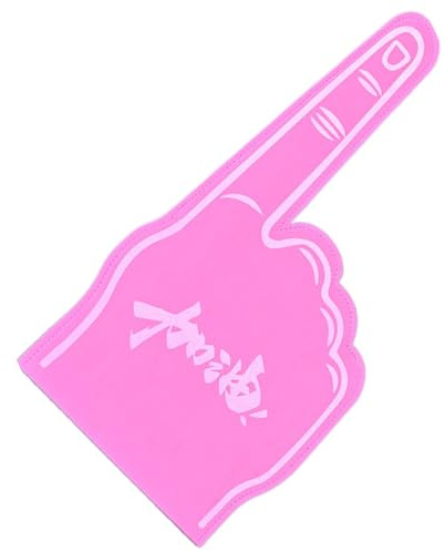 Foam Finger Giant Cheerfinger – Cheerleading händer för sportfans – skum, jula händerna med pekfingrar, bästa sporttillbehör för att jula fotboll- och hockeyspel