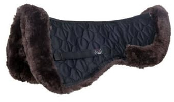 HKM Style Lambswool saddle pad Dark Brown One Size