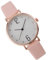 FOMIYES Montre à Quartz Dames Montre Femme décontractée des étudiants Montre-Bracelet Dames Montres Dames Montres-Bracelets pour Femmes Montres pour Femmes Faux Cuir Rose