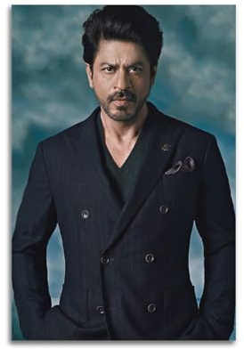 Shah Rukh Khan 11 Leinwand-Poster, Wandkunst, Dekordruck, Bild Gemälde für Wohnzimmer, Schlafzimmer, Dekoration, 30 x 45 cm