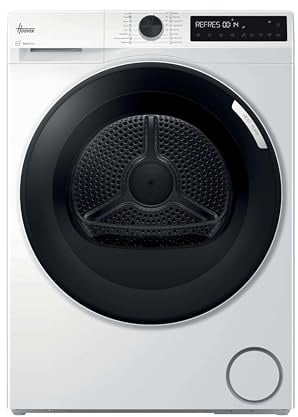 Hoover Pro Dry Series 3 Heat Pump Tumble Dryer, 10kg, White, A++ | Hygiene Cycle, Sensor Dry, hOn App, Freestanding, 15 Programmes, 60x60x85cm, HBR 10N2BX-80