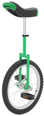 chennnls 18 Zoll Einrad für Sport, Verstellbares Einrad-Fahrrad Balance Training für 5-60 Jahre, Manganstahl-Rahmen, Tragkraft bis 75 kg