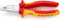 Knipex Pinza Universale Cromata, Isolati con Manici Rivestiti in Materiale Bicomponente, Collaudati Vde 180 Mm (Confezione Self-Service/Blister) 03 06 180 Sb