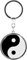 metALUm Schlüsselanhänger aus Metall/Buddhismus/Yin Yang / 6669001SJ