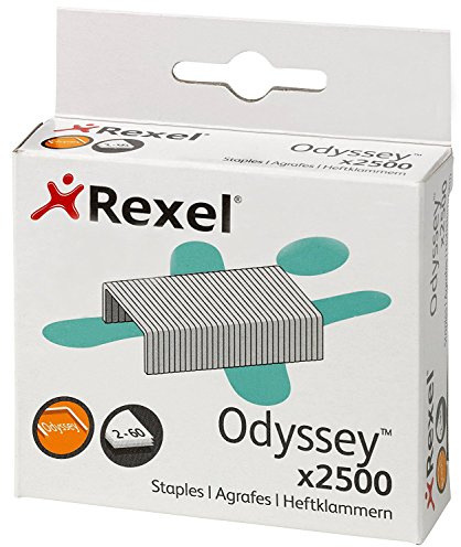 2500 Stück robuste Heftklammern von Rexel Odyssey Originalverpackung
