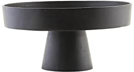 House Doctor 211150800 Ständer, Bambus, Schwarz oxidiert, Dm: 36 cm, h: 18 cm