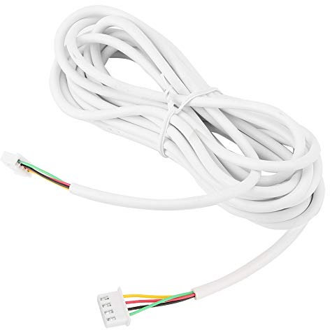 4-Core Round Flexible Copper Cable Fit for Video Doorbell Intercom System 10m 0.3mm²