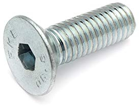 DIN 7991 Senkschraube mit Innensechskant, 8.8, verzinkt (VPE 100 Stück) M8x25