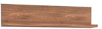 FORTE Saint Tropez Wandregal, Holzwerkstoff, Sangallo Eiche, 26,2 x 147,7 x 33,8 cm