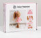 GMMH Bastelset Strickset Puppe selbst stricken Weichpuppe Stoffpuppe Design Nähset (Hase Rafaelka 26 cm)