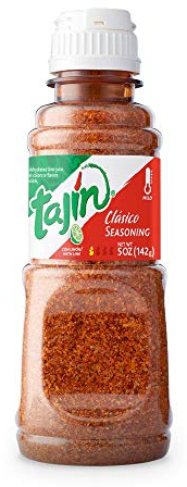 Tajin Clasico Mexican Spice Mix with Lime Seasoning, Mild Heat Level, 142g (Pack of 3)