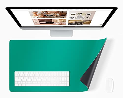 Panorama Schreibtisch Matte Türkis 40x60 cm