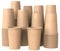 100 PCS 12 OZ Disposable Paper Cups, Coffee Cup, for Coffee Beverages and Cold Drinks.