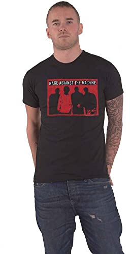 Rage Against The Machine T Shirt Crowd Masks Band Logo New Official Unisex