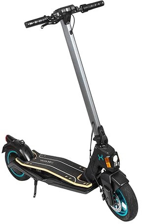 Cecotec Patinete Eléctrico Bongo Serie S+ MAX Infinity X. Potencia máxima 750 W, Tracción Trasera, Autonomía hasta 30 km, Ruedas Tubeless, 4 Modos, Doble Sistema de Frenado, Homologado