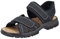 Rieker Homme 25051 Sandale, Noir, 41 EU
