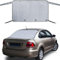 AYAMAYA Heckscheibenabdeckung Auto Heckscheibe Scheibenabdeckung Winter mit Magnet, Auto Eisschutz Frostschutz Abdeckung Anti Schneedecke Scheibenschutz UV-Schutz Abdeckung Winterabdeckung 140x80cm