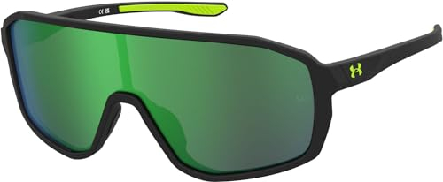 Under Armour UA GAMEDAY JR BLACK YELLOW/GREEN 99/1/125 Unisex Sonnenbrillen