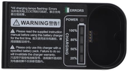 Acouto Li Ion Battery Charger for Godox VB20 V350F V350C V350S V350N V350 Camera Flash (-2214240012311)