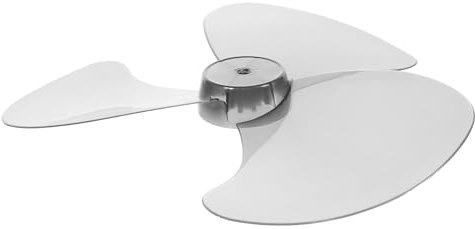 jojofuny Aspa De Ventilador Eléctrico De Plástico De Repuesto Aspa De Ventilador De Pedestal De Pie De 3 Hojas Con Cubierta De Tuerca Accesorios Para Ventilador De Mesa De 16 Pulgadas
