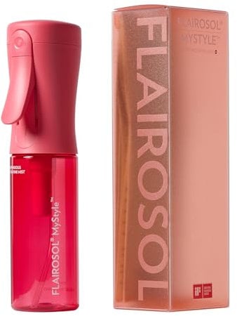 FLAIROSOL Spray Bottle for Hair 90ml, Red