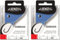 Set: 2 Packungen JENZI gebundene Wurmhaken Angelhaken Carbon/Titan (20 Stück), 50cm Hakengröße 1, 2 4, 6, 8, 10, 12 & 14 je nach Auswahl + gratis Petri Heill! Aufkleber (Hakengröße 14)