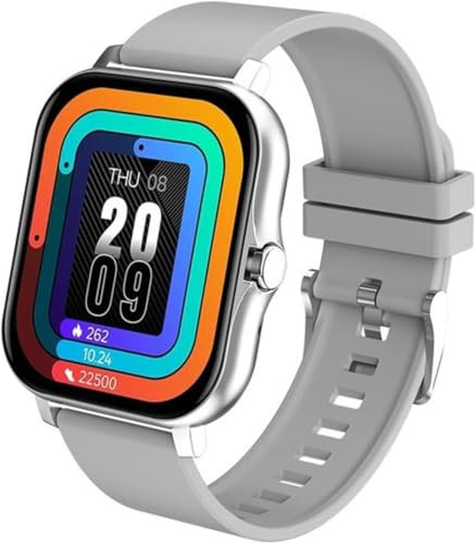 Smart Watch,Full Touch Fitness Watch with Heart Rate & Sleep Monitor,Fitness Tracker with Blood Pressure & Blood Oxygen Monitor,Waterproof IP67 Smartwatch for Men Women for Android Ios,G