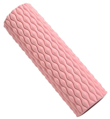 Massagerolle - Muskelübungsrolle für Sport | Schaumstoffrollen mit Muskelrolle | Deep Tissue Grid Yoga Fitness Eva Massage Foam Roller | Massage Fitness Schaumstoffrollen für Gym, Pilates und Physio
