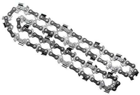 LilaLemon 1 Pack Chainsaw Chain for 12 Inch (36cm) Bar, 45 Drive Links, 0.058 Gauge, Replacement Chain fits for Timberpro 62CC, Hyundai and Other Chainsaws
