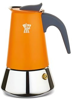Pezzetti Steelexpress Kaffeemaschine 6T Orange Flame