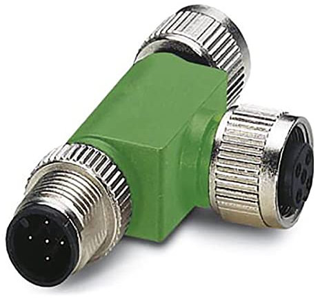 Phoenix 1541186 – Connector sac-5p-m12t/2 x M12 VP