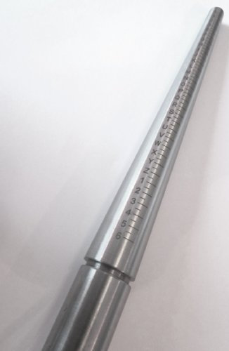 Ring Mandrel Steel Triblet 2 in 1 with Gauge Round Shape for Jeweller for Jewellery SilverToolShop