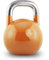 CAPITAL SPORTS Compket Competition Kettlebell - Kugelhantel mit geglättetem Hantelgriff, Stahl Kettlebells mit abgeflachtem Boden, Schwunghantel, Studio Qualität, Wettkampfnorm, 28 kg, orange